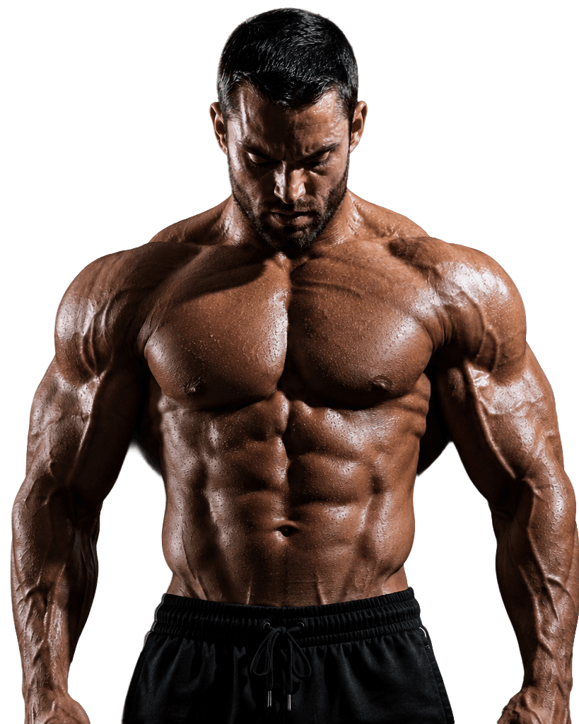 Muscular athlete at BodyZone Gym